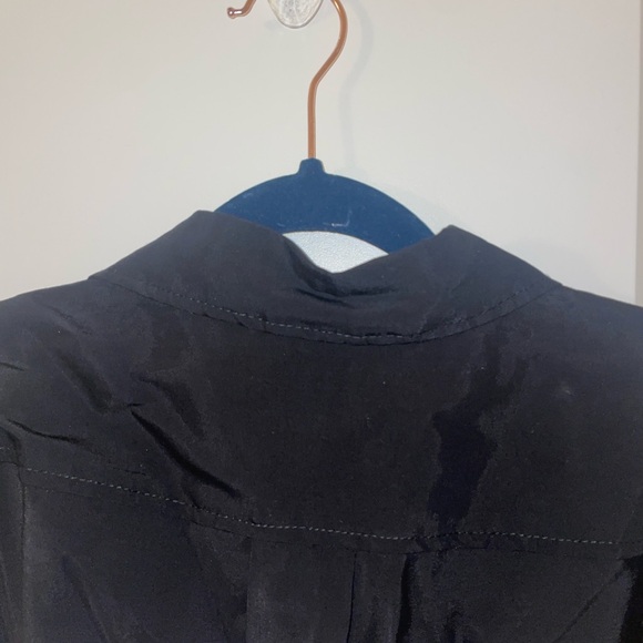 Roll Sleeve Utility Maxi Shirtdress - Picture 9 of 13